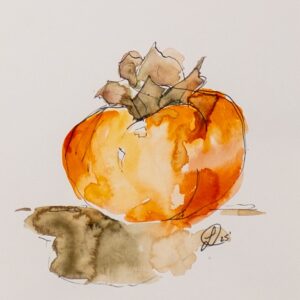 Persimmon in Fall