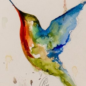 Ruby Throated Hummingbird