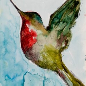 Hummingbird in Flight 2